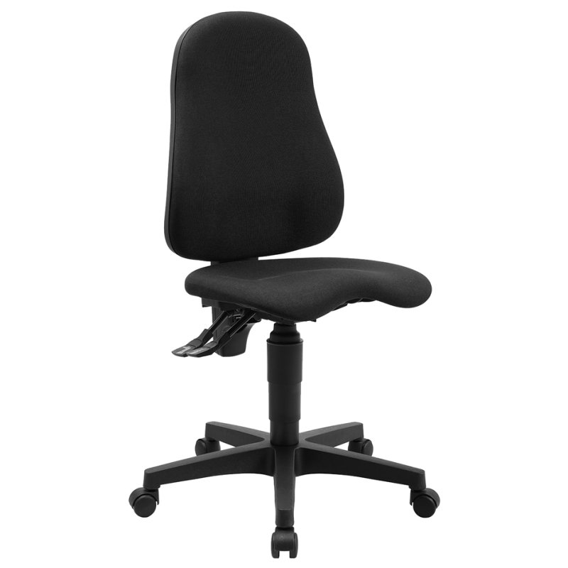 Topstar bureaustoel Ortho Point, zwart, orthopedische zitting, permanentkontact